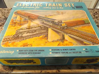 1965 Marx O Gauge 52875 Train Set In Original Box 666 Loco Tested Works • $99.99