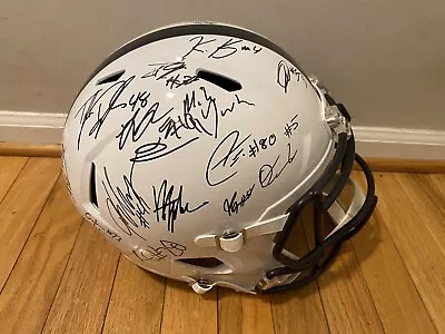 2023 Penn State St. Psu Nittany Lions Team Signed Full Size Football Helmet Coa • $455.99
