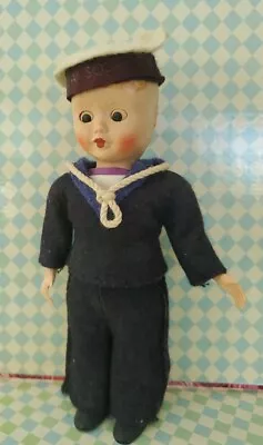 Rare H.M.S Victory Sailor Doll Vintage Boy Collectible Original  • $19.99
