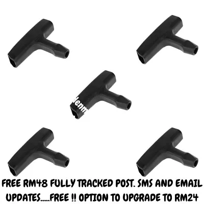 Recoil Starter Pull Start Handles Fit Many Lawnmowers Max 4mm Diameter Cord X 5 • £7.99