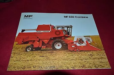 Massey Ferguson 550 Combine Dealers Brochure YABE6 Ver2 • $17.99