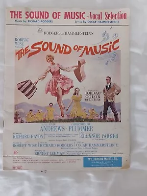 The Sound Of Music - Vocal Selection 6 Popular Songslyrics And Music. • £3