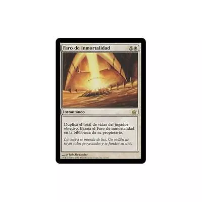 MTG Spanish Beacon Of Immortality  - Fifth Dawn • $2.75