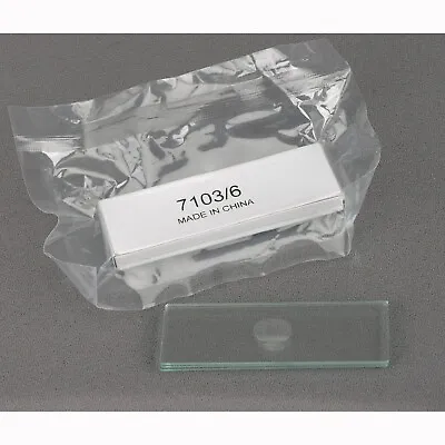 *Pack Of 6* Single Depression Concave 1x3  Microscope Glass Slides 6 Total • $5.98