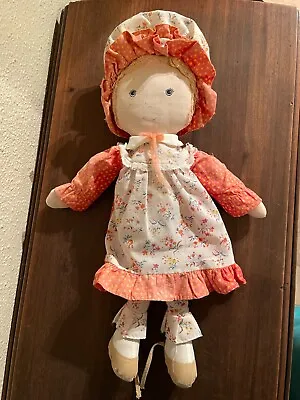 Rough Holly Hobbie  Carrie  Rag Doll American Greetings Knickerbocker Free Ship • $10.99