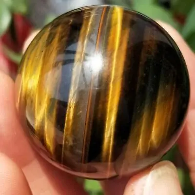 £5.21 • Buy Natural Rare Tiger Eye Crystal Ball Gemstone Sphere Healing FAST
