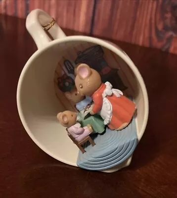 Avon Merry Mice Treat Ornament Cozy Kitchen Christmas Vintage 80s • $26.60