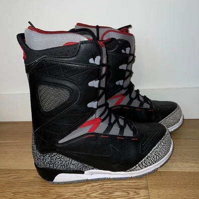 $340.29 • Buy Nike Zoom Kaiju - Jordan 3 Black Cement - 11.5 - Snowboard Boot - 2013