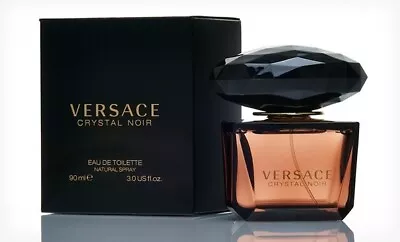 VERSACE CRYSTAL NOIR By Gianni Versace For Women EDT 3.0 Oz New In Box • $44.99