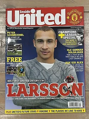 Inside United Offical Manchester United Magazine 2007 • £1