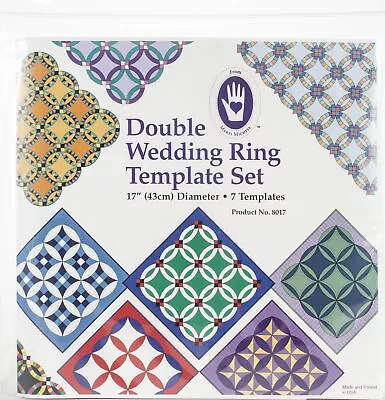 Marti Michell Double Wedding Ring Template Set- • $39.99