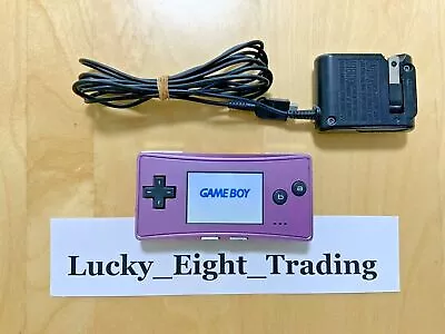 Nintendo Gameboy Micro Purple Console Charger [CC] • $291.04