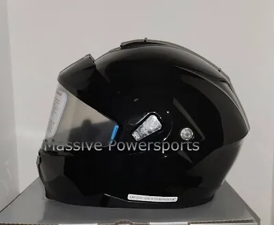 HJC C91 Modular SunScreen Framed Snowmobile Helmet Black 2XL Extra Extra Large • $139.99