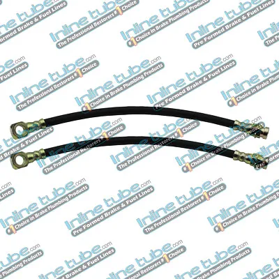 69-70-71-72 A Body 442 Gto Gs Chevelle Front Disc Brake Hose Correct Ends 2Pc • $22