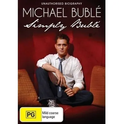 Michael Buble - Simply Buble (DVD 2013) Region 4 (Unauthorised Biography) SEALED • $6.75