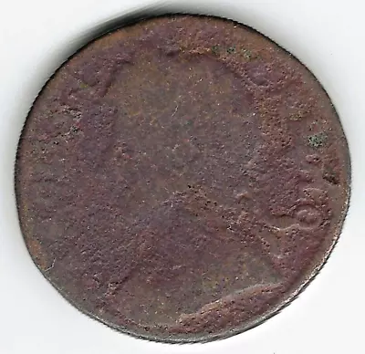 1672-1679 King Charles Ii Copper Farthing Coin Good Condition 2c63 • £10