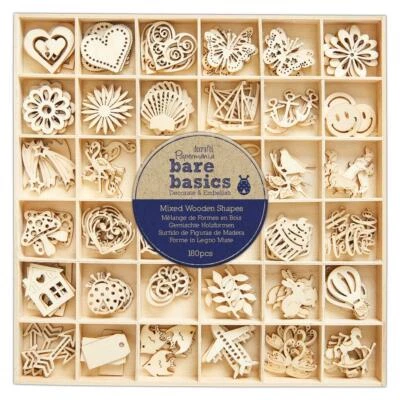£4.35 • Buy Docrafts Papermania Wooden Shapes Decor Embellishment Filigree Scrapbook - All