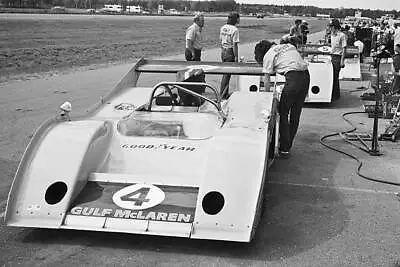 Mclaren M20S Of Peter Revson And Denny Hulme Old Motor Racing Photo • $5.78