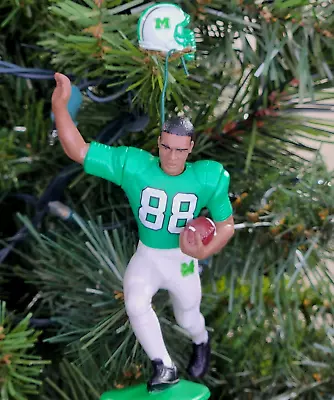 Randy Moss Marshall Herd NCAA Football Xmas Tree Ornament Holiday Jersey Vtg #88 • $16.08