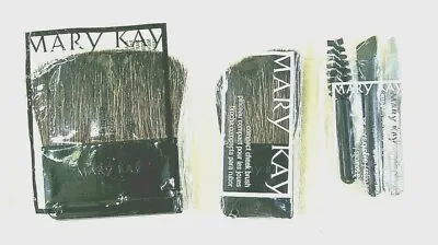 $14.99 • Buy Mary Kay Compact Brush(set)cheek Brush,powder Brush& Eyebrow Tools Free Shipping