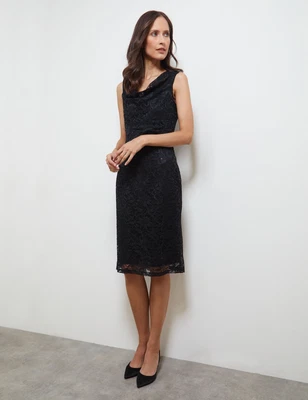 $22.28 • Buy NONI B - Womens Dresses - Lace Cowl Neck Dress
