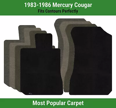 Lloyd Ultimat Front Row Carpet Mats For 1983-1986 Mercury Cougar  • $115.99