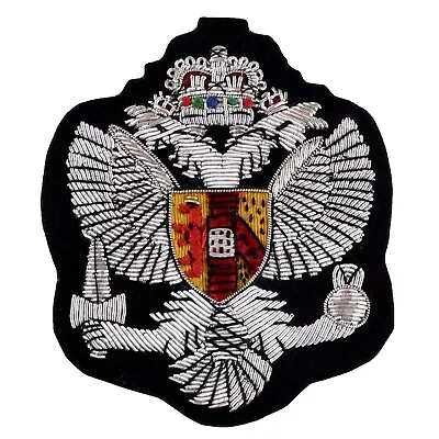 King's Dragoon Guards Blazer Badge Wire Bullion LI-EMB-0054 • £12.99