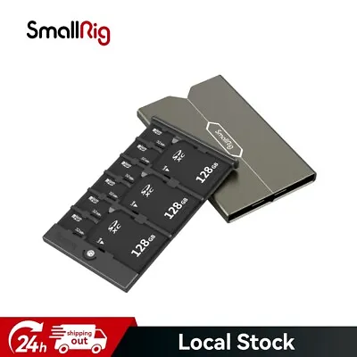 SmallRig Memory Card Case Holder Storage For SD / Micro SD / SIM Cards 2832 • $9.90