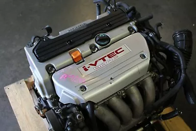 JDM Honda K24A Engine RBB Acura TSX K24A2 IVTEC Honda 2.4 200HP 3 Lobe VTEC #7 • $1135