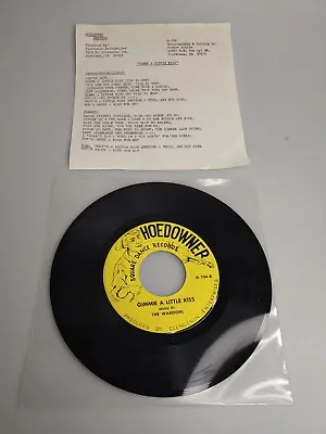 Hoedowner Square Dance Records Gimme A Little Kiss By The Warriors 45 RPM RECORD • $9