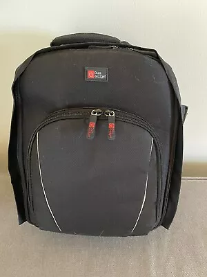 Dura Gadget Backpack/Camera Bag With Dividers. 24x30x12cm Black  • £0.99