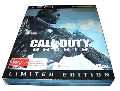 Call Of Duty: Ghosts - Limited Edition Steelbook - Complete - PlayStation 3 VGC • $10.95