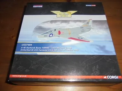 Corgi Us37404 1/72 Douglas A-4e Skyhawk Usn Va-46  Clansmen  John Mccain Vietnam • $112.60