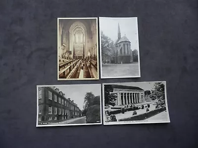 4 Old Postcards Of Marlborough College Memorial Hall & Chapel Marlborough Wilts • £2.99