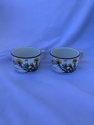 Villeroy & Boch Botanica Tea Cup Set Of 2 Flower Porcelain White • $20.99