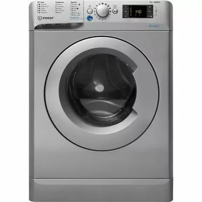 Indesit Freestanding BWE71452SUKN 7kg 1400RPM Washing Machine - Silver • £289