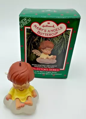 Hallmark Keepsake Ornament Mary's Angels Buttercup First In Series 1988 • $29.99