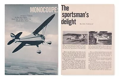 Monocoupe Aircraft Report 8/14/2022aa • $9.49