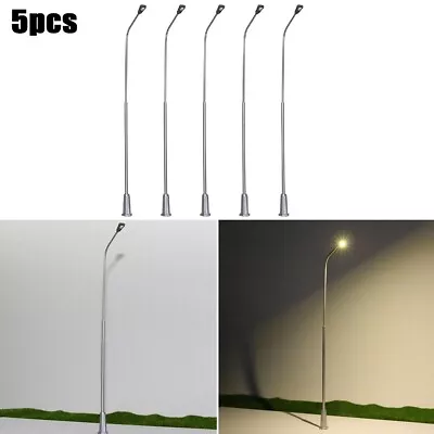 Street Lamp Model Railway Light 20cm 20mA 3V Gauge 0 Lamp Post Lamppost • $8.42