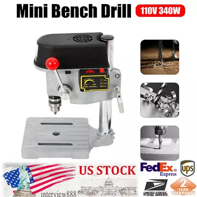 Portable Drill Press Electric Mini Drill Press Bench Small Benchtop Drill Press  • $69.56