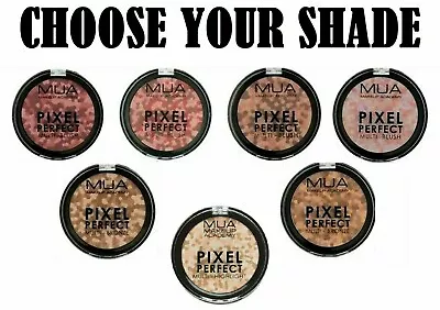 MUA  PIXEL PERFECT - Blusher  Bronzer Highlighter - CHOOSE YOUR SHADE • £3.99