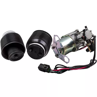 Rear Air Spring Bag +Air Compressor For Toyota 4Runner Lexus GX470 2003-2009 • $385