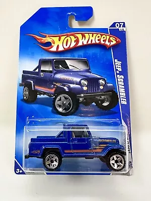 Hot Wheels 2009 Heat Fleet AMC Era Jeep Scrambler 4x4 Blue Variant Diecast • $6