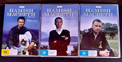 BBC: HAMISH MACBETH / THE COMPLETE SERIES ONE To THREE - VERY GOOD CONDITION. • £25.11
