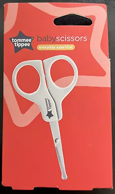 £3.30 • Buy Tommee Tippee Everyday Essential Baby Nail Scissors For Little Nails 