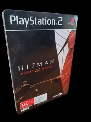 Hitman Blood Money Collector Steelbook - Playstation 2 (PS2) *Complete* PAL AUS • $29.99