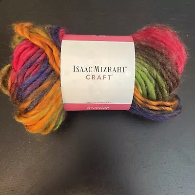 $8.99 • Buy Isaac Mizrahi Craft Premier Yarn Amsterdam Color Acrylic / Wool Blend 1 Skein