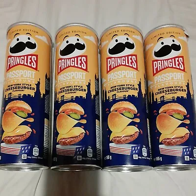 £16.69 • Buy 4 Tubs Of NEW Pringles Limited Edition New York Style Cheeseburger. Free P&P 