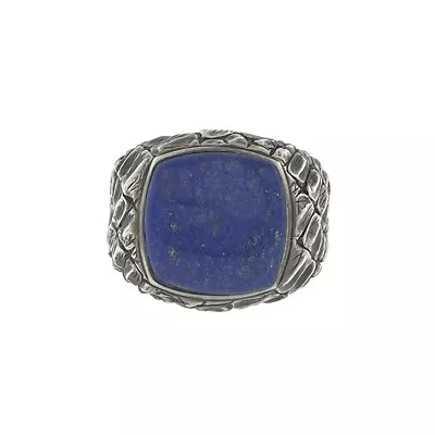 David Yurman Lapis Lazuli Crocodile Ring Size 10 • $799