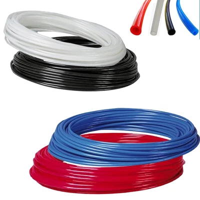£23.79 • Buy METRIC & IMPERIAL Flexible Nylon Tube Hose Air Line Tubing 1M 5M 30M